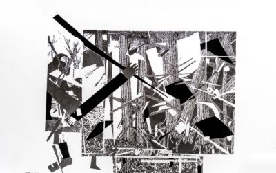 Bilbaoarte, centro de producción artística del Ayuntamiento de Bilbao, participa en Gau Zuria 2025 con la instalación La pintora (2025) de la artista Abigail Lazkoz en la Sala Uribitarte40