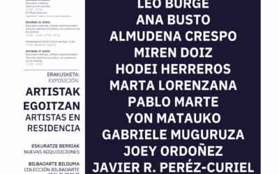 El Alcalde de Bilbao inaugura las “Jornadas de Puertas Abiertas 2025” de Bilbaoarte, que se desarrollan hasta el 27 de junio